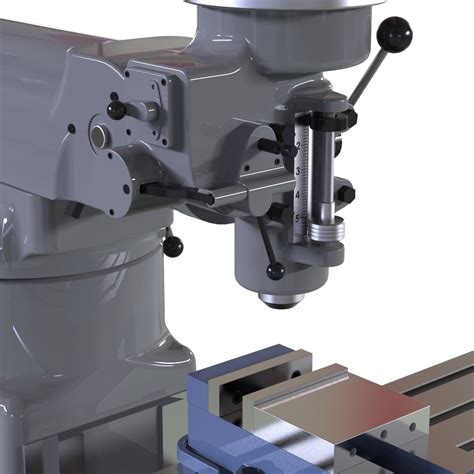 3d milling machine cnc|bridgeport milling machine 3d model.